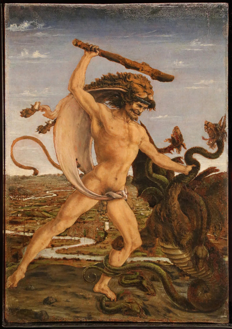 Hércules e a Hidra - Cosimo Tura