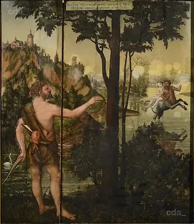 Hércules e Nesso - Lucas Cranach, o Velho