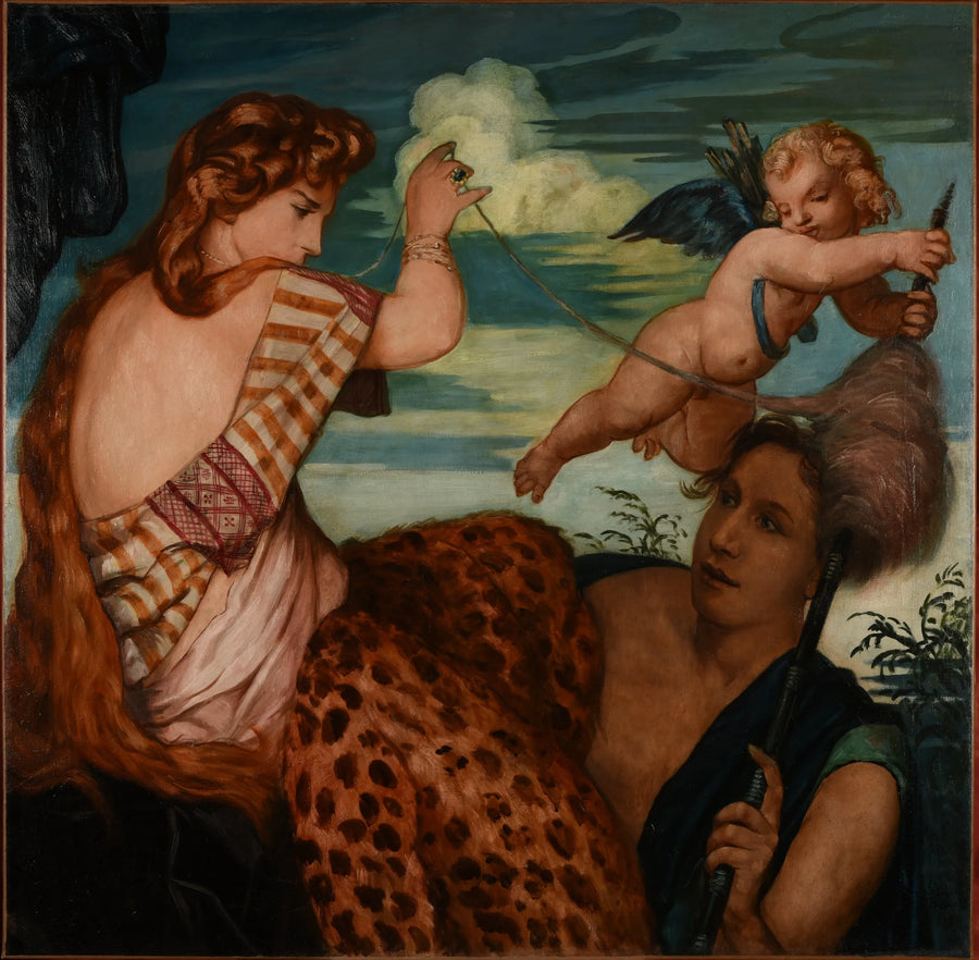 Hércules e Omfale - Émile Bernard