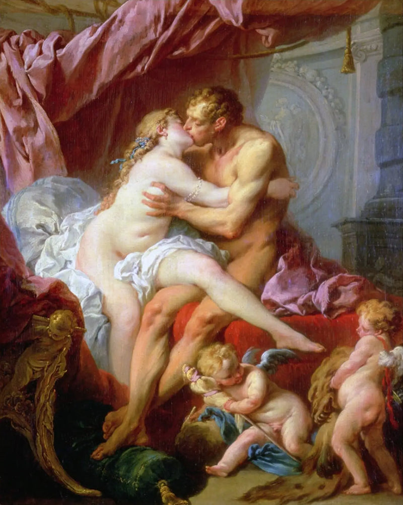 Hércules e Omfale - François Boucher