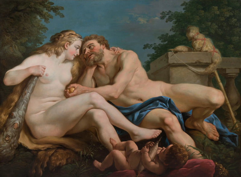 Hércules e Omfale - Louis Jean François Lagrenée