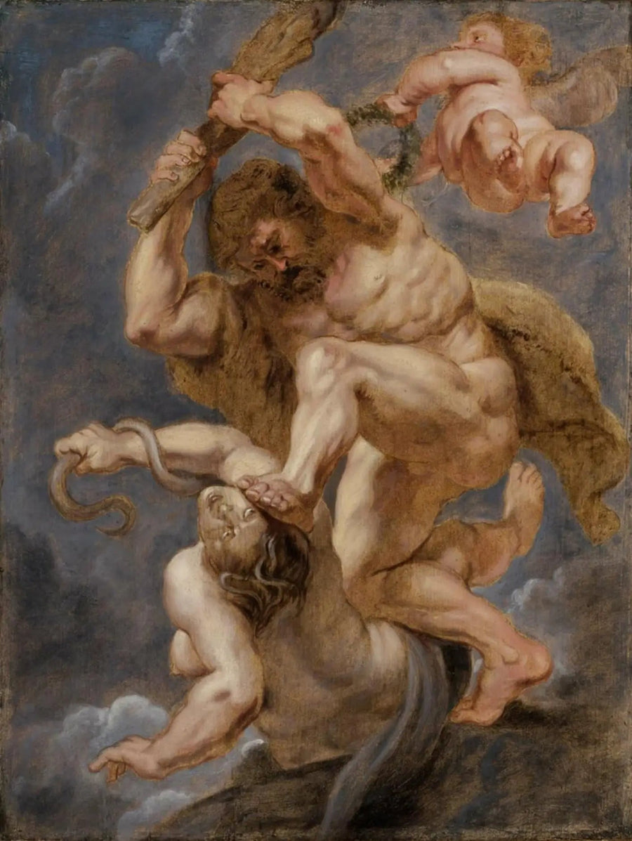 Hércules, virtude heróica superando a discórdia - Peter Paul Rubens