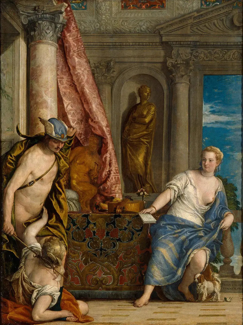 Hermès, Hersé e Aglauros - Paul Véronèse