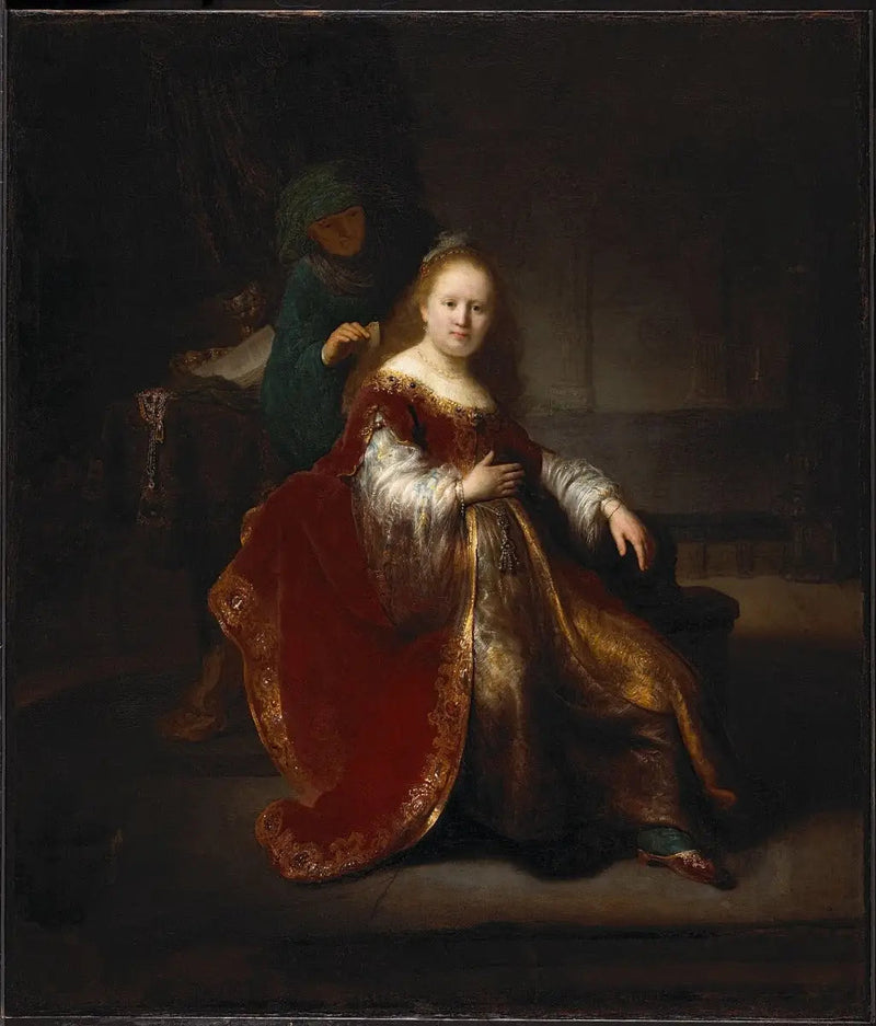 Heroína do Antigo Testamento - Rembrandt