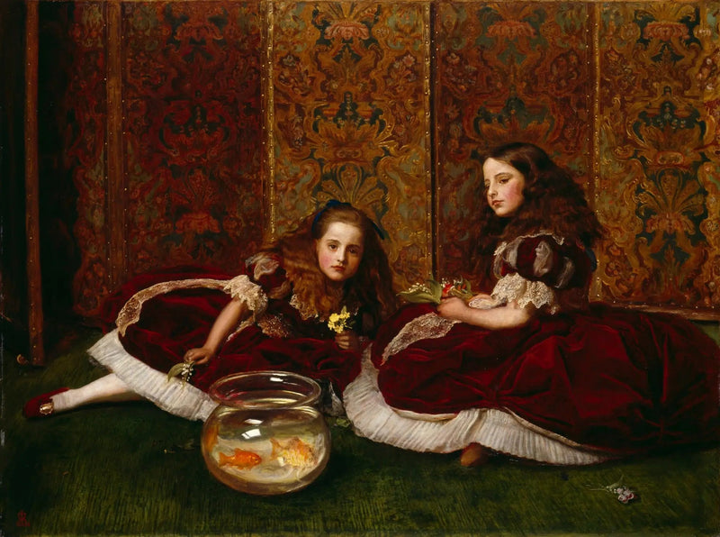 Horas de lazer - John Everett Millais