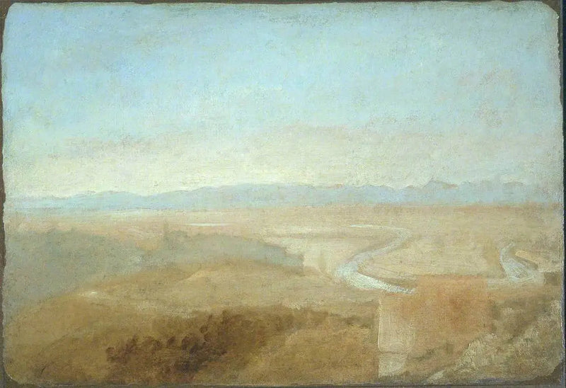 Cidade na Beira da Campagna - J. M. W. Turner