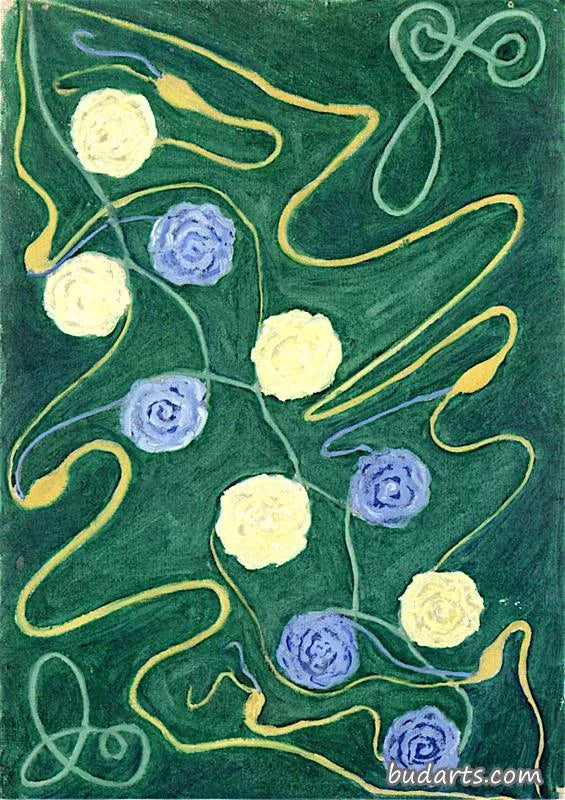 Chaos primordial, n° 14, Groupe I - Hilma af Klint