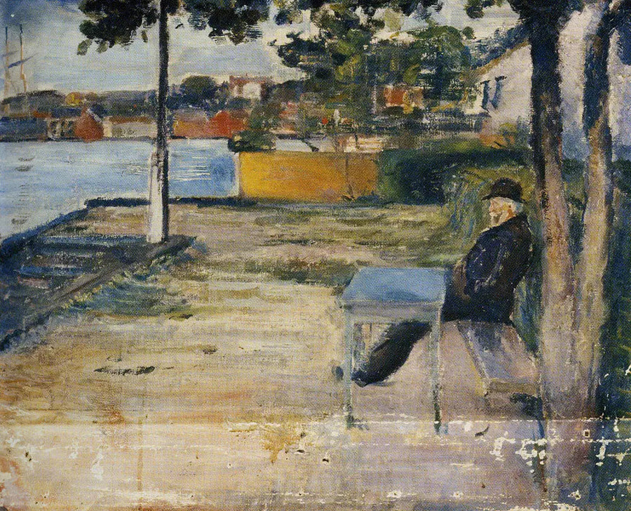 Hisøya perto de Arendal - Edvard Munch
