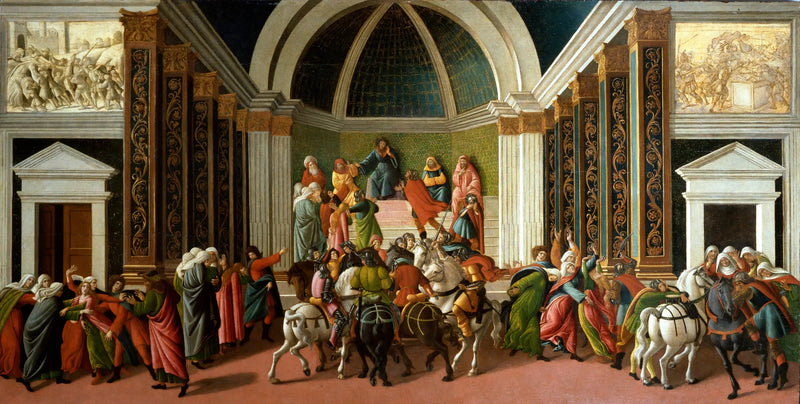 História de Virgínia Romana - Sandro Botticelli