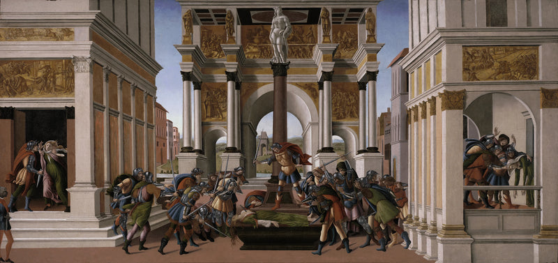 A Tragédia de Lucrécia - Sandro Botticelli