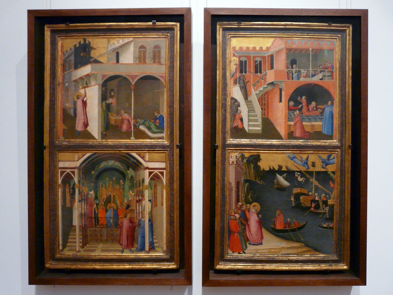 Histórias de São Nicolau - Ambrogio Lorenzetti
