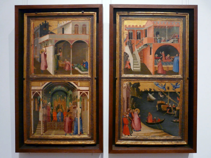 Histórias de São Nicolau - Ambrogio Lorenzetti