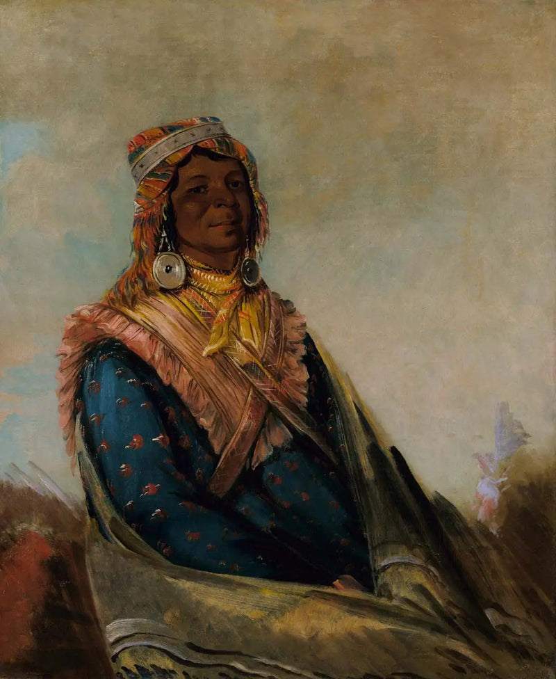 Hol-te-mal-te-téz-te-néek-ee, Sam Perryman - George Catlin