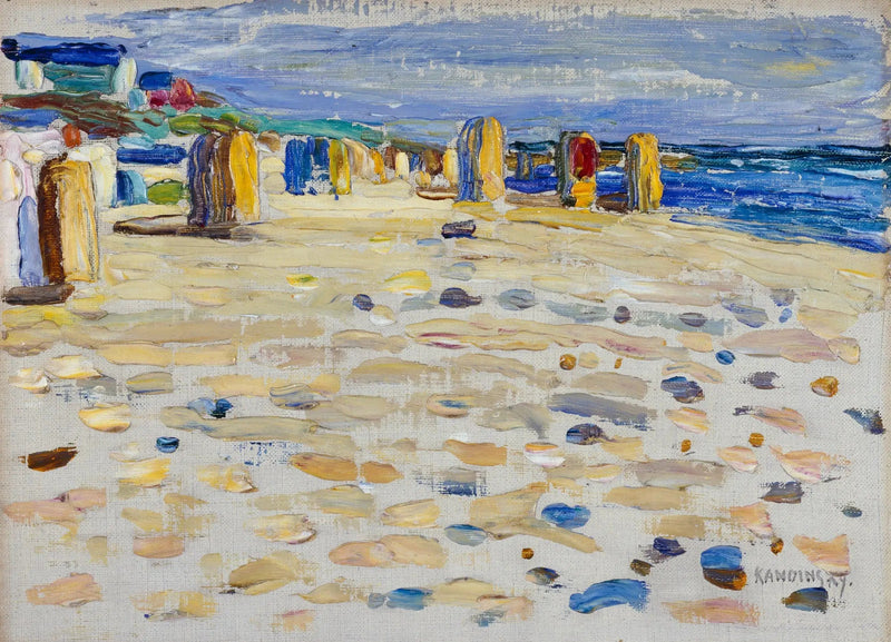 Holanda - Cadeiras de praia - Vassily Kandinsky