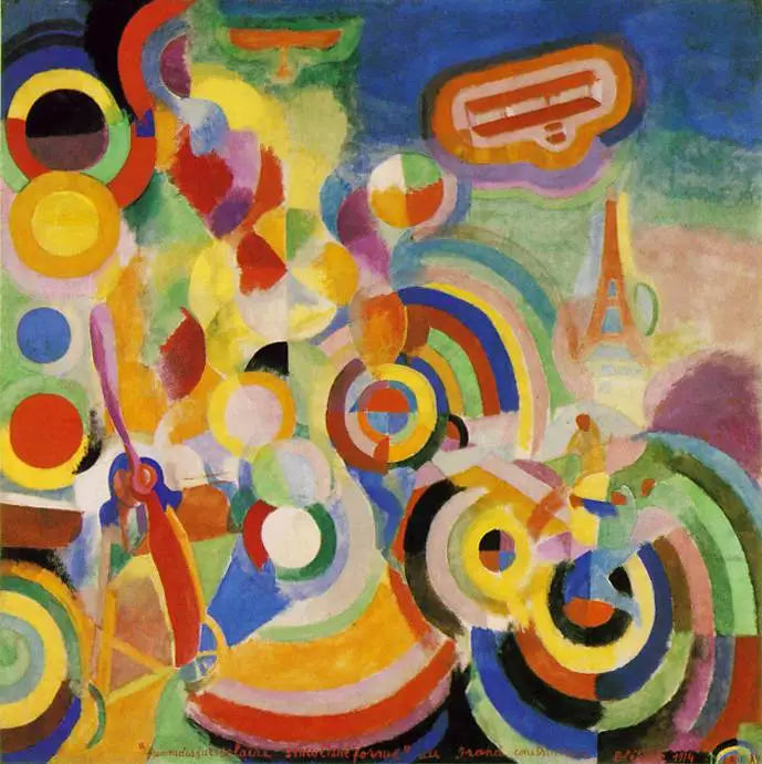 Homenagem a Blériot - Robert Delaunay