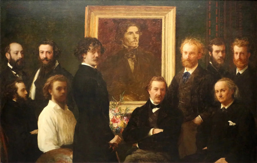 Homenagem a Delacroix - Henri Fantin-Latour