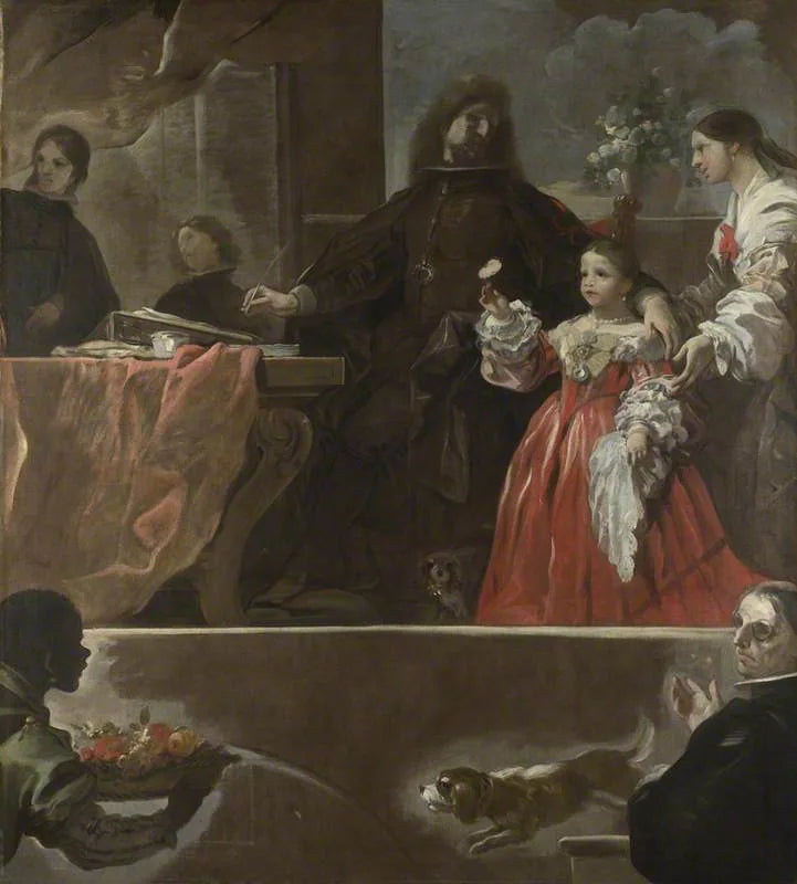 Homenagem a Velázquez - Luca Giordano
