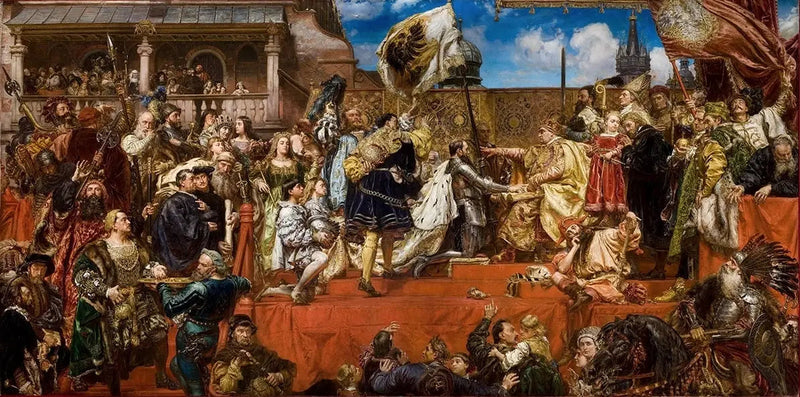 Homenagem prussiana - Jan Matejko