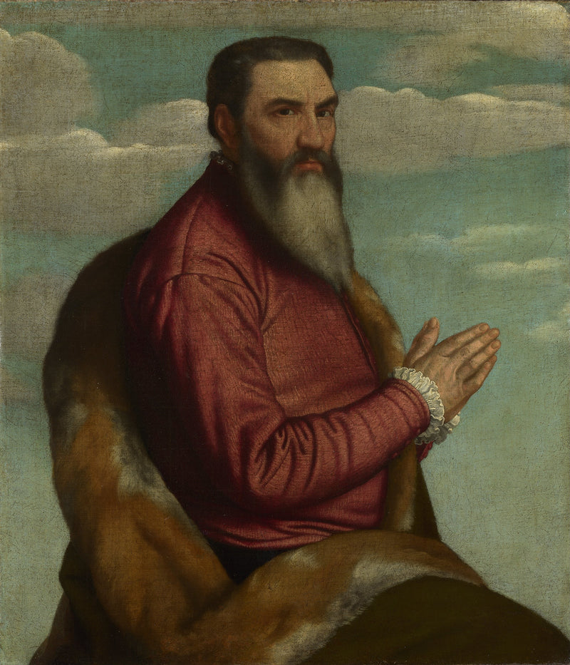 Homem de barba longa - Alessandro Bonvicino