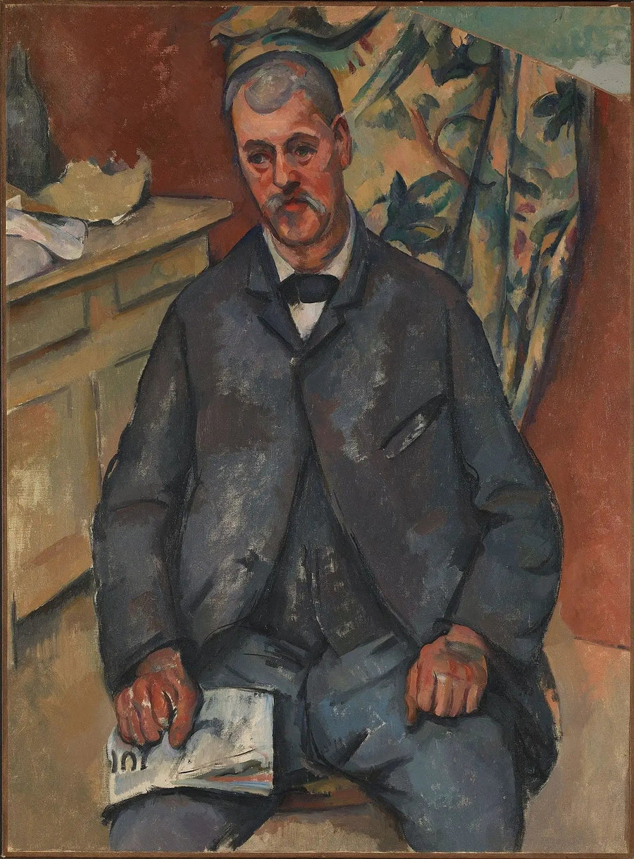 Homem sentado - Paul Cézanne