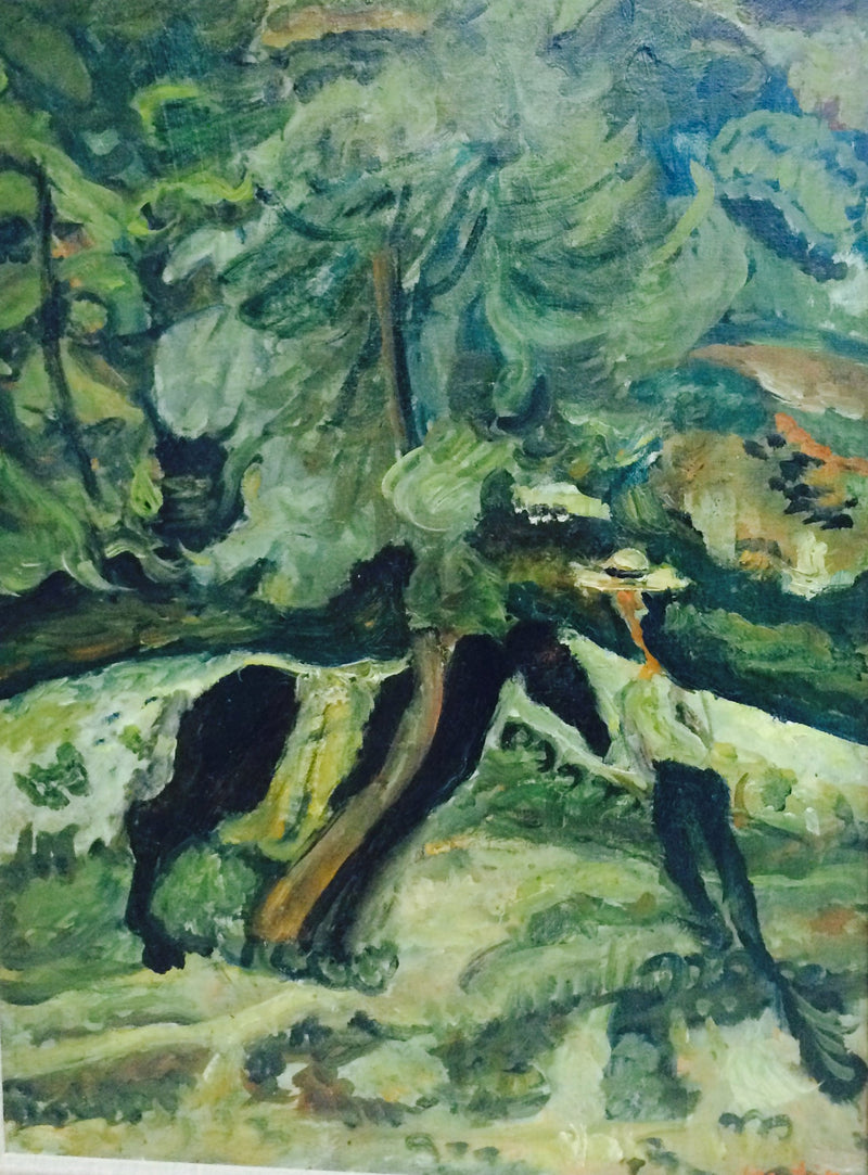 Homem com cavalo - Chaim Soutine