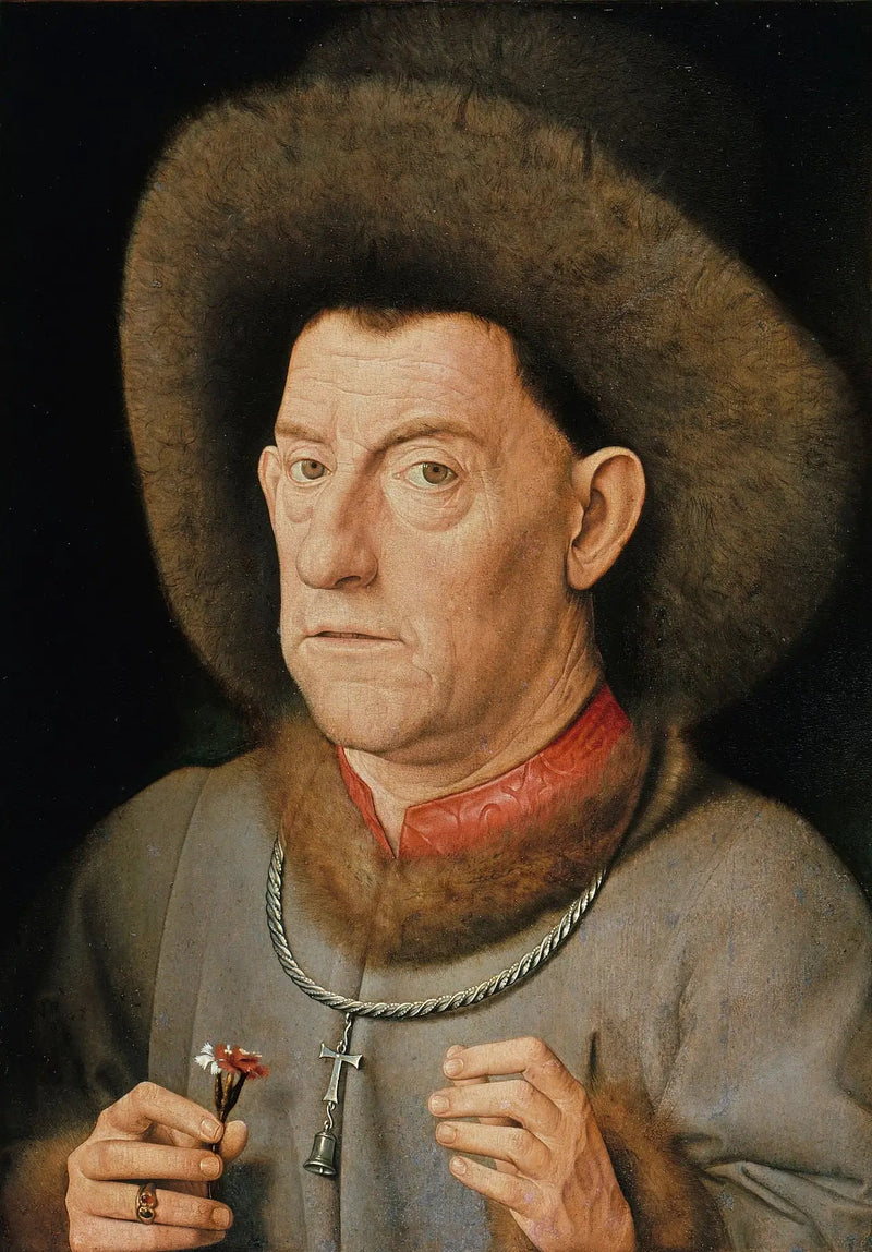 Homem com cravo - Jan van Eyck