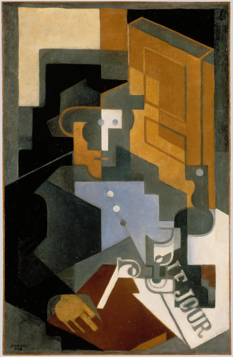 Homem de Touraine - Juan Gris