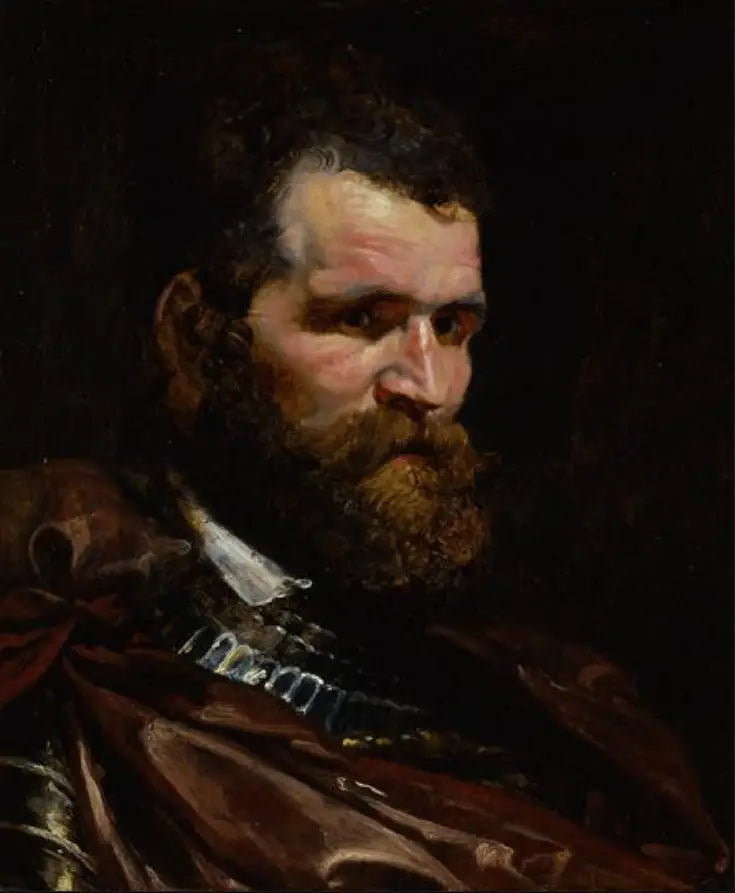 Homem de armadura - Peter Paul Rubens