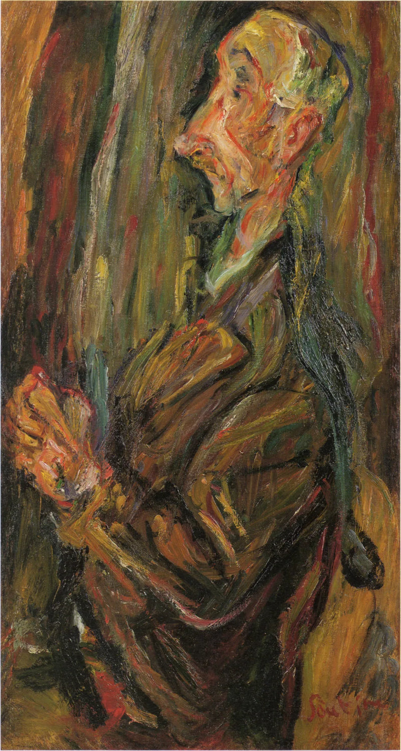 Homem em oração - Chaim Soutine