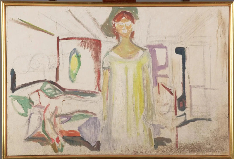 Homem e Mulher - Edvard Munch