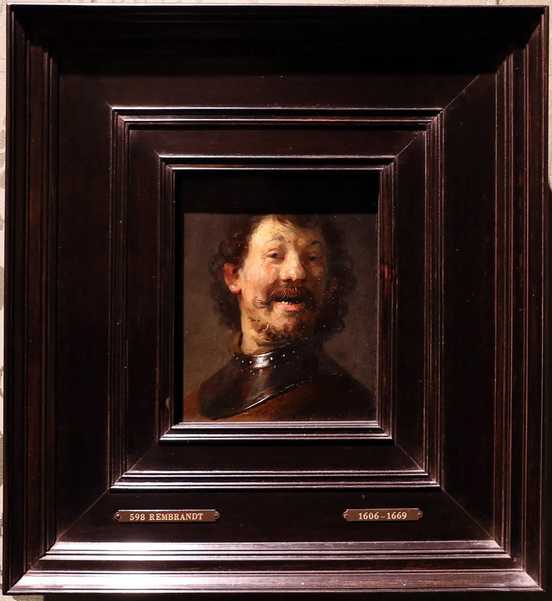 Homem rindo - Rembrandt