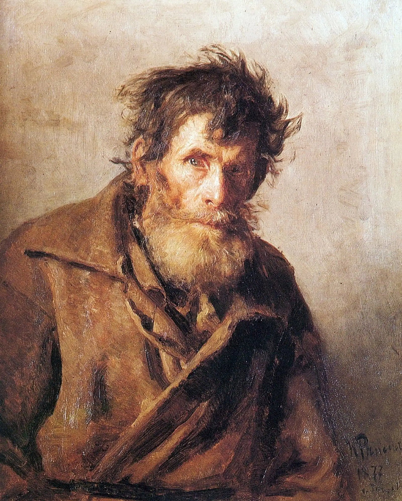 Homem tímido - Ilya Repin