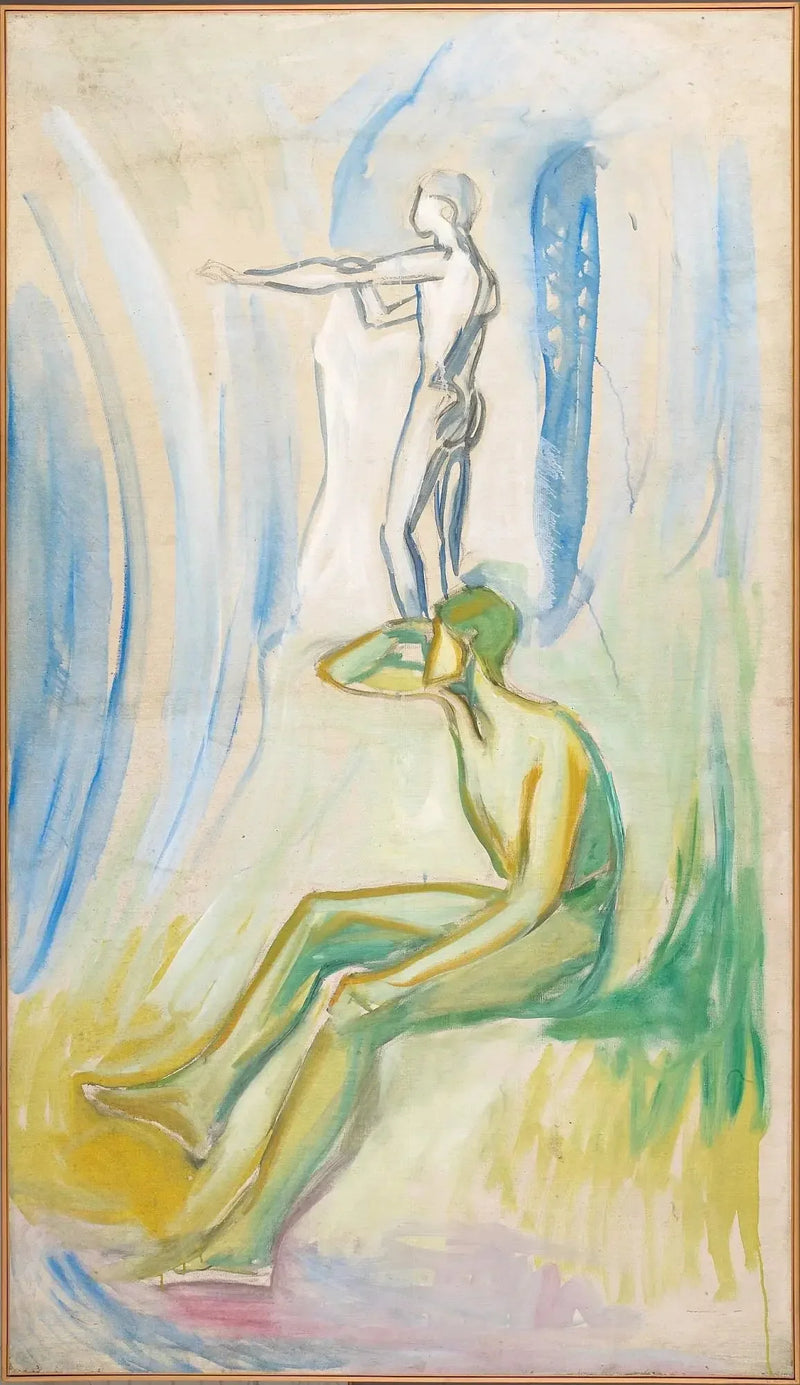 Homens se voltando para o sol - Edvard Munch