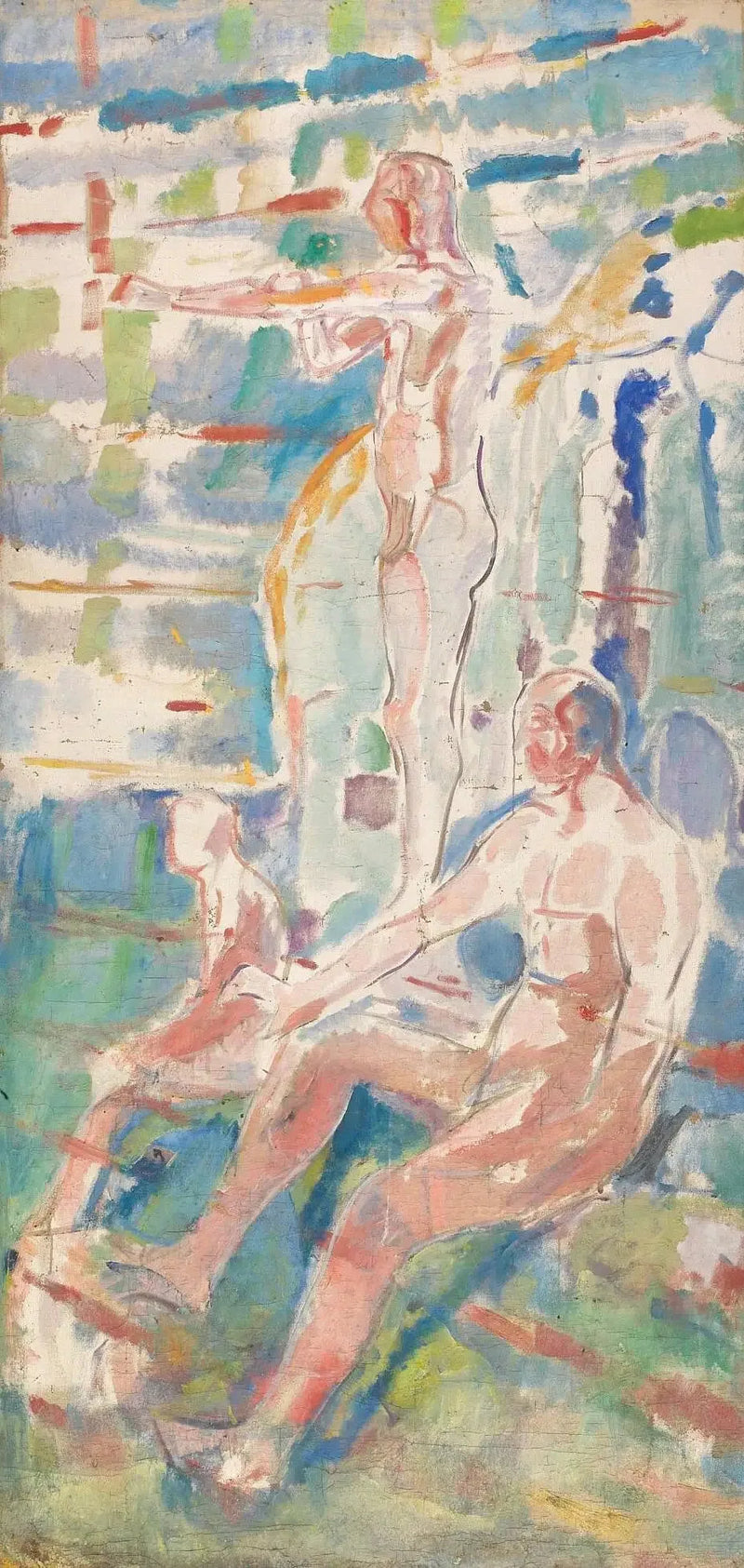 Homens voltados para o sol - Edvard Munch