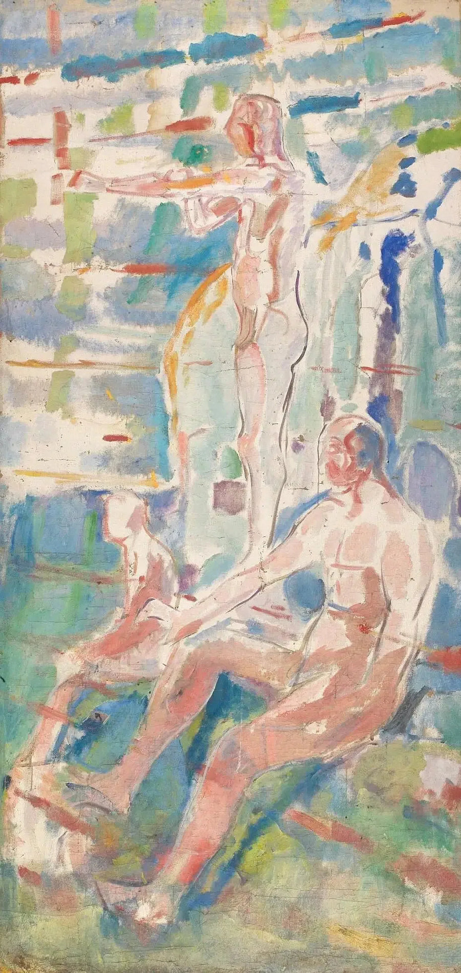 Homens voltados para o sol - Edvard Munch