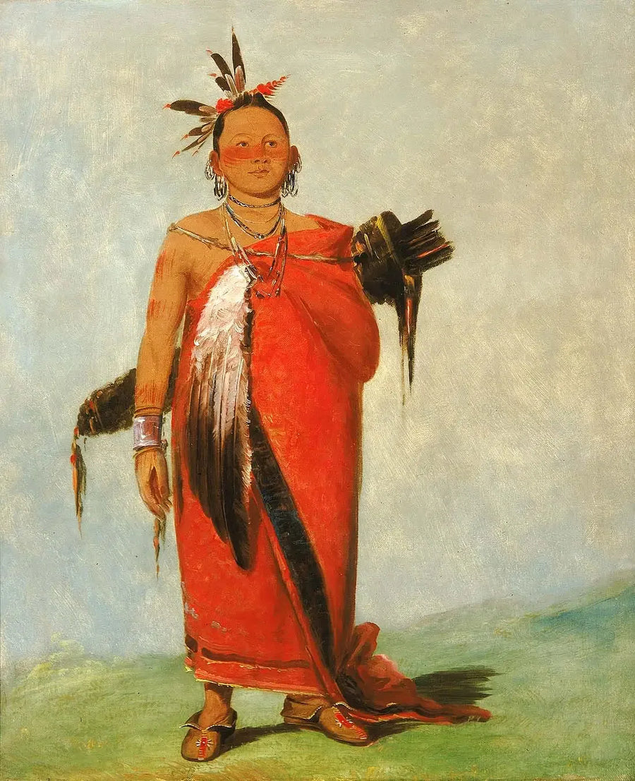 Hongs-káy-dee, Grande Chef, Filhos da Fumaça - George Catlin