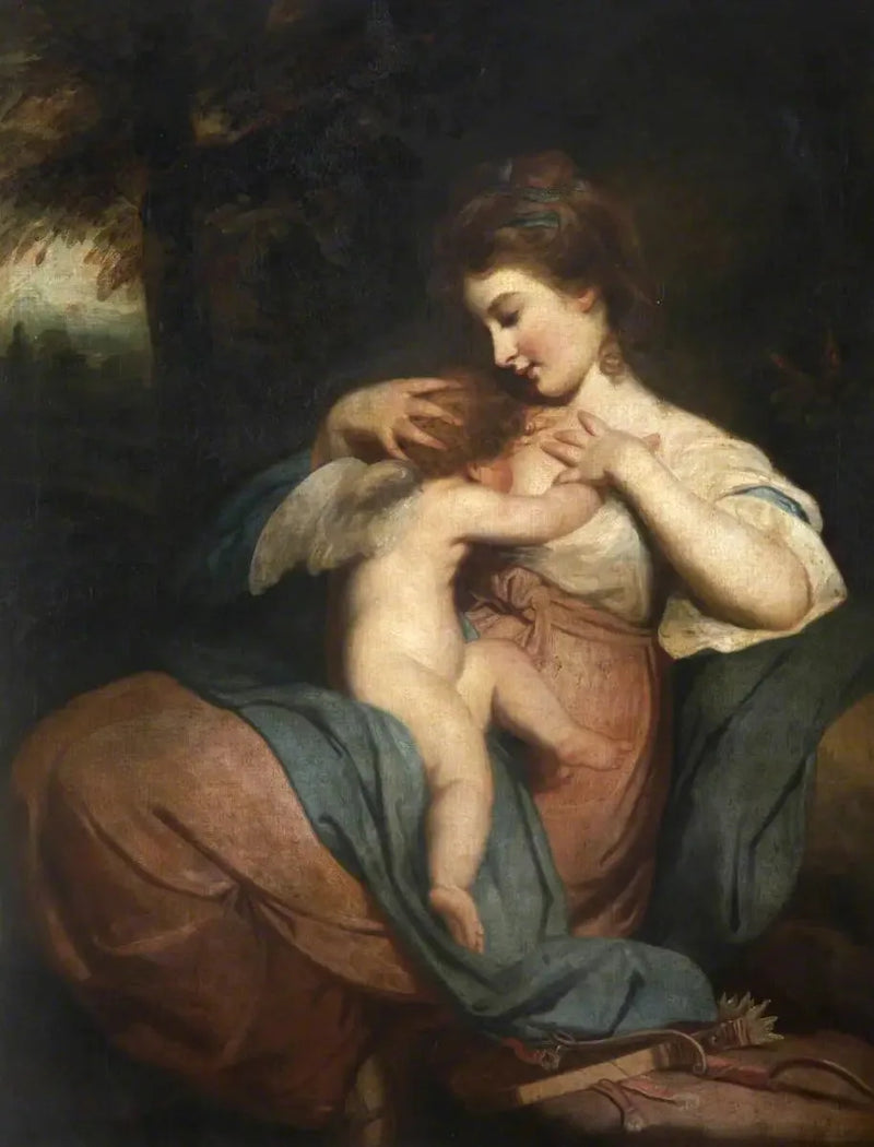 Hope Nursing Love (Miss Morris no papel de Hope Nursing Cupido) - Joshua Reynolds