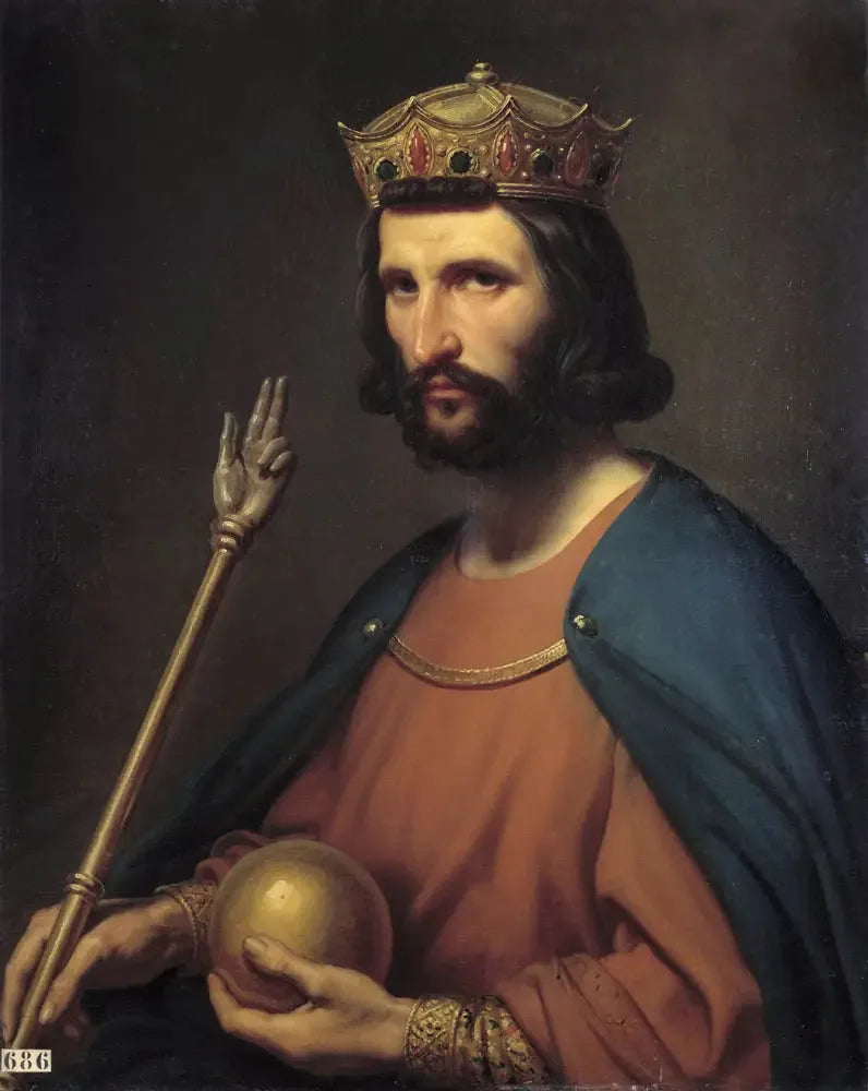 Hugues Capet, rei da França (942-996) - Charles de Steuben