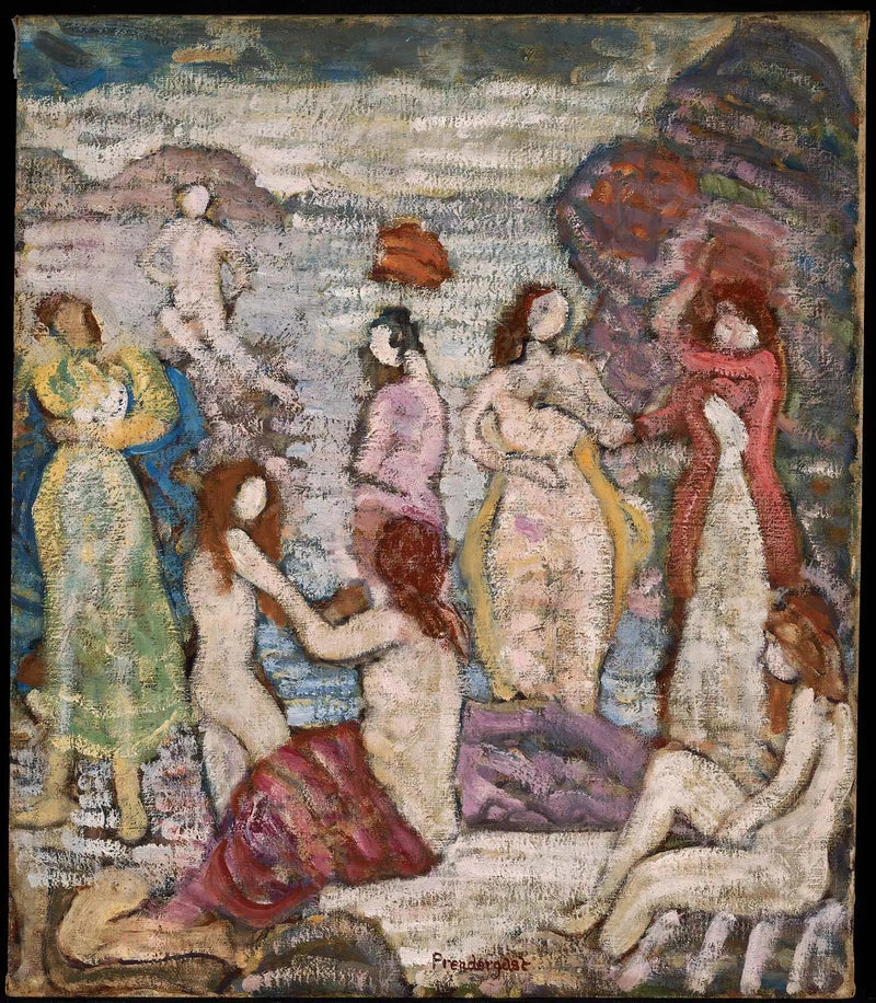 Oito banhistas - Maurice Prendergast