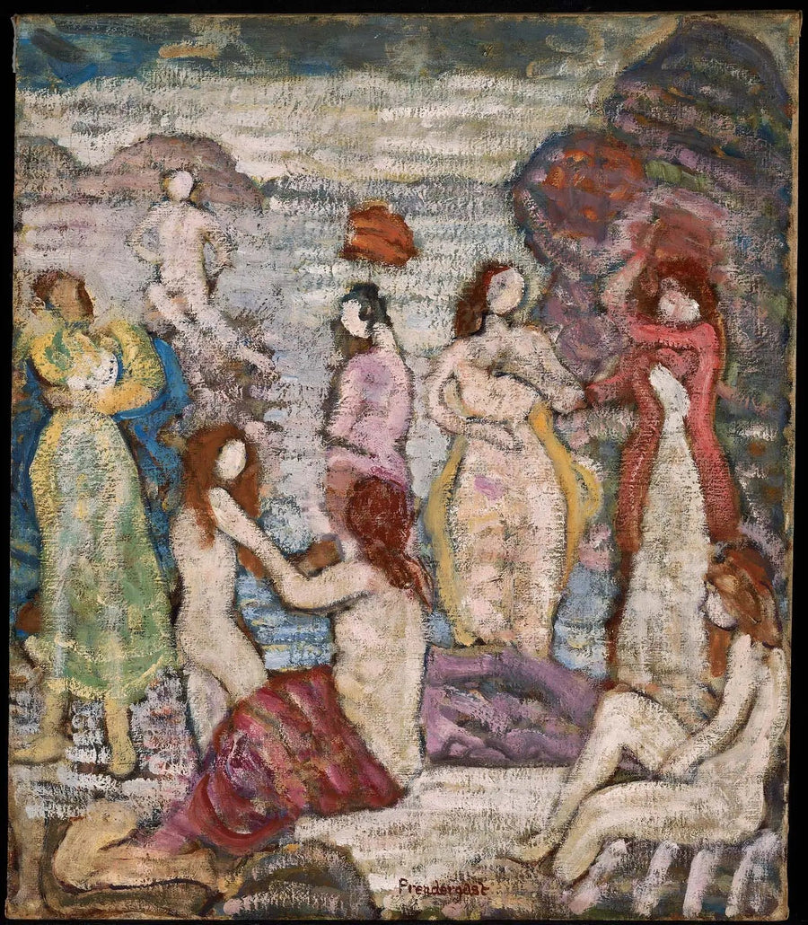 Oito banhistas - Maurice Prendergast