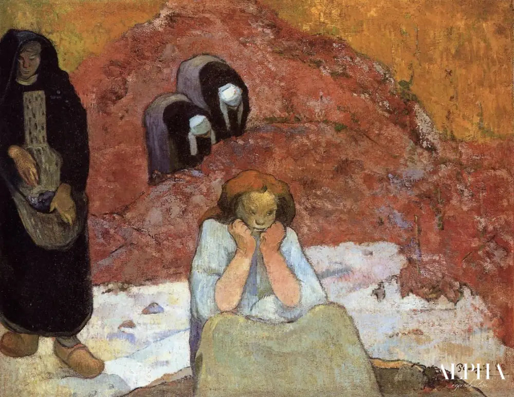 Humain misère - Paul Gauguin - Reproductions de tableaux et peintures haut de gamme