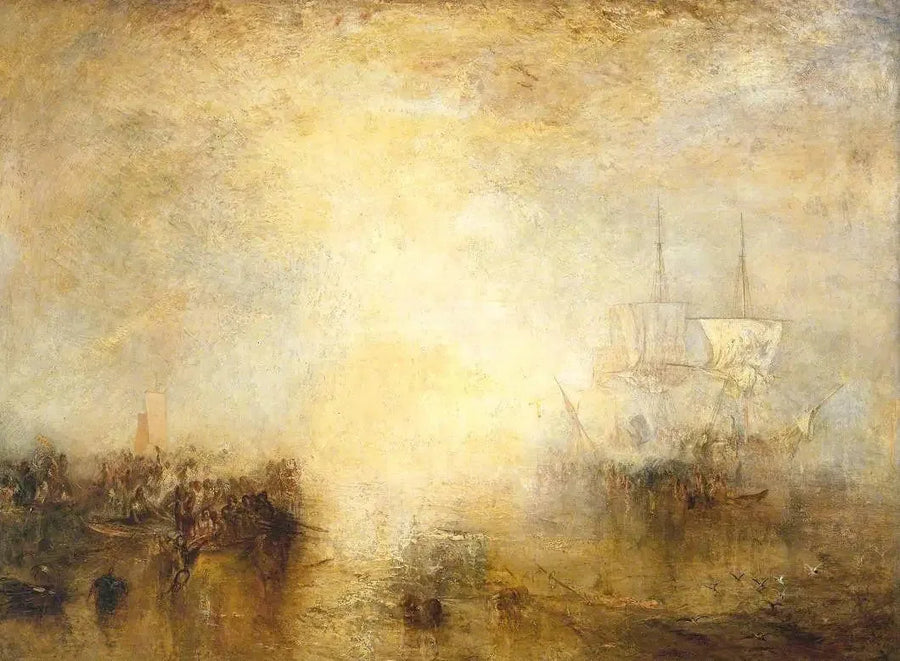 ‘Viva! pelo Baleeiro Erebus! Outro Peixe!’ - J. M. W. Turner