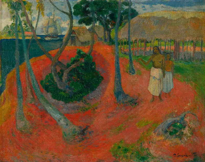 Idílio em Tahiti - Paul Gauguin