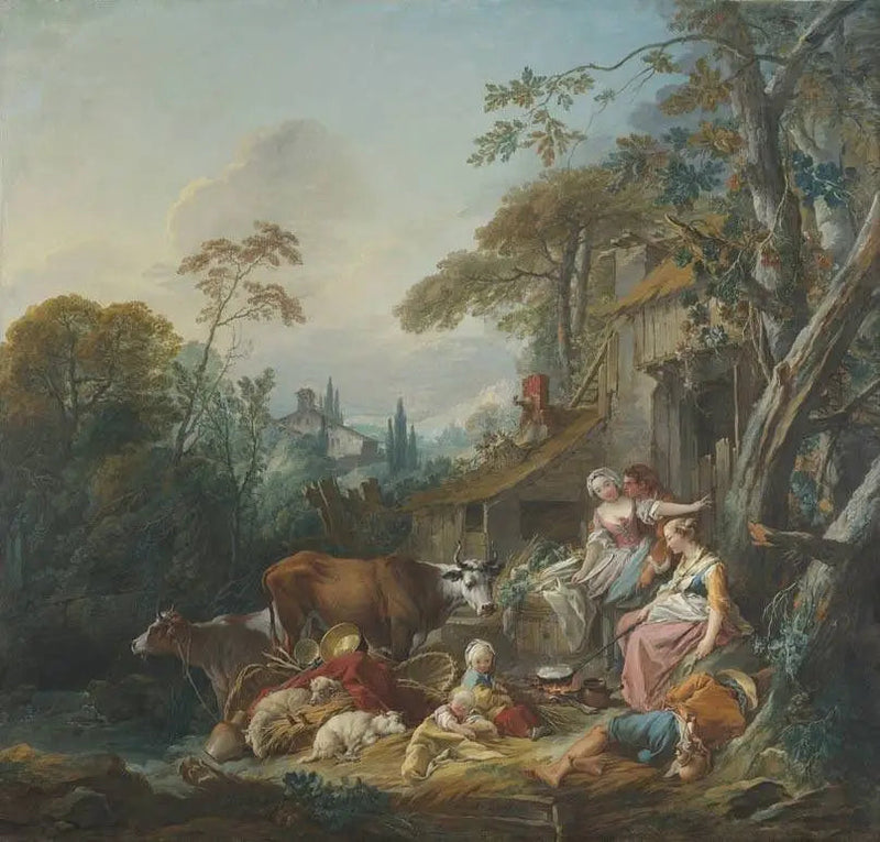 Ídilio rural - François Boucher