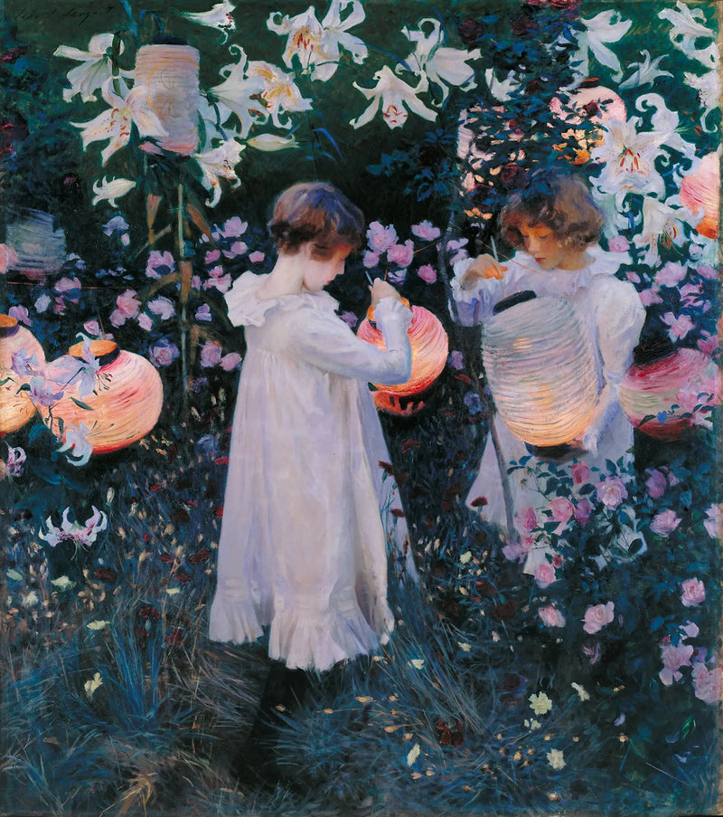 Cravo, Lírio, Lírio, Rosa - John Singer Sargent