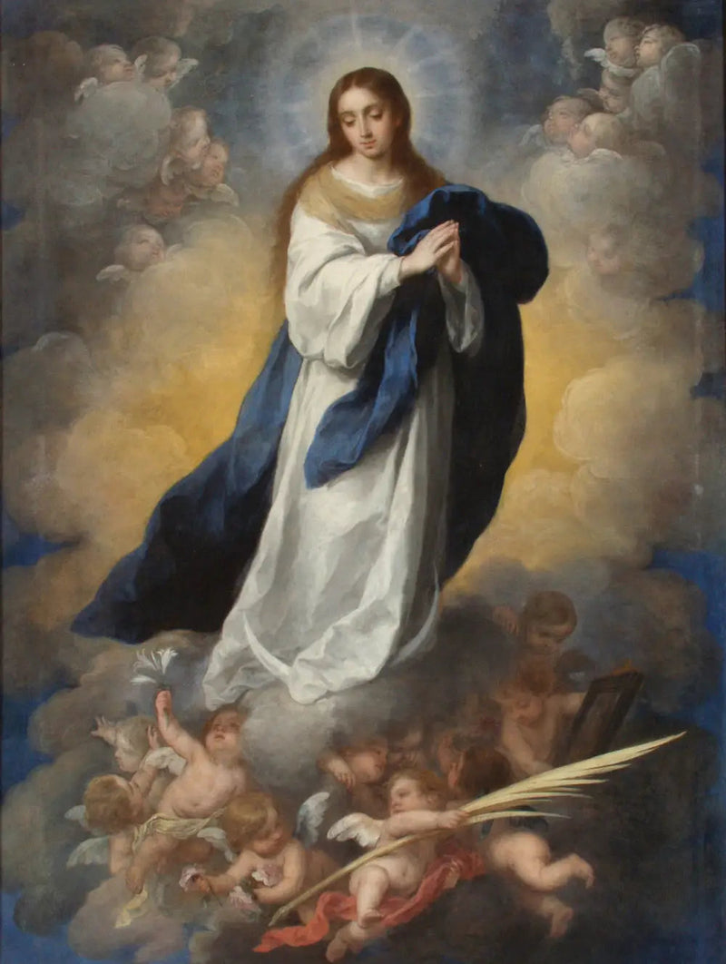 Imaculada Conceição do Espelho - Bartolomé Esteban Murillo