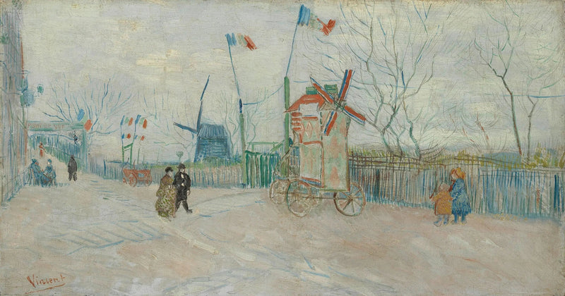 Impasse dos Dois Irmãos - Vincent van Gogh
