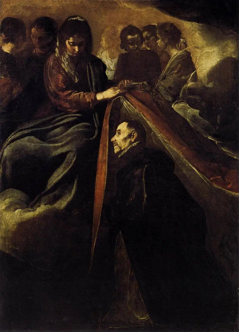 Imposição da casula a Santo Ildefonso - Diego Velázquez