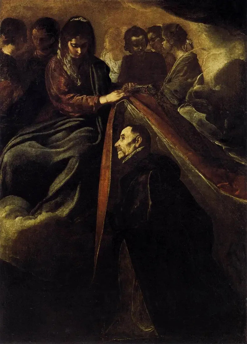 Imposição da casula a Santo Ildefonso - Diego Velázquez