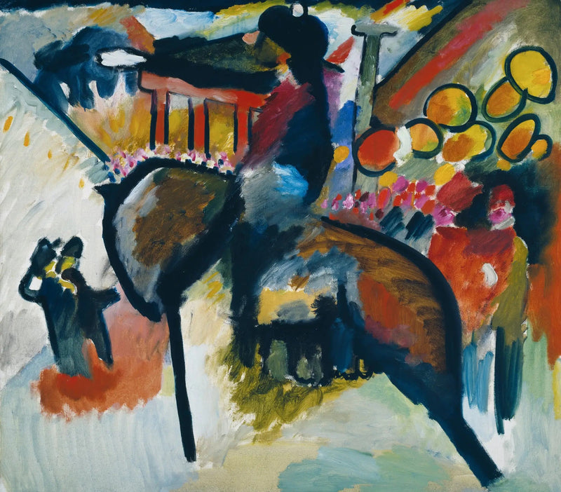 Impressão IV (Gendarme) - Vassily Kandinsky